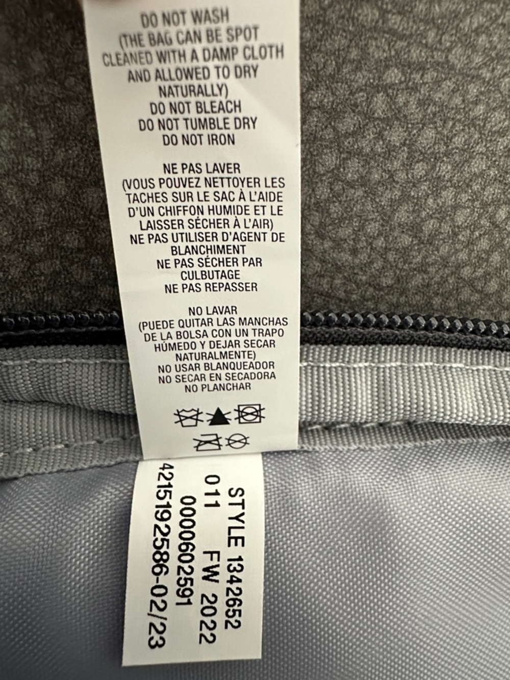 Under Armour Men’s Black & Gray Camo Backpack with White Accents - Picture 8 of 9
